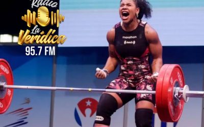 Angie Palacios establece un nuevo récord mundial
