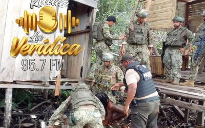 Detenidos y enfrentamiento durante allanamiento en Esmeraldas