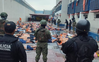 1.700 militares y policías vuelven a entrar a la Penitenciaría del Litoral y La Roca por requisas en pabellones.