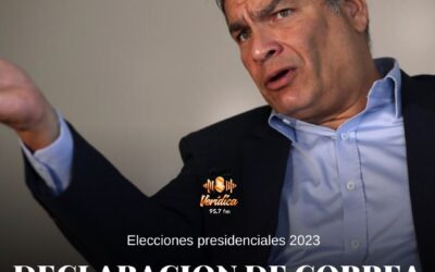 Declaración de Correa ante la derrota de la RC5