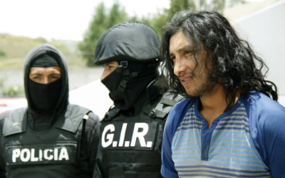 Colón Pico, a quien la fiscal Diana Salazar acusó de quererla matar, fue capturado en Quito.
