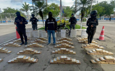 4 millones de dosis de cocaína fueron incautadas en bananera de El Guabo.