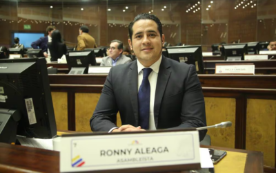 Correísmo cierra filas para apoyar la denuncia del exasambleísta Ronny Aleaga, procesado en el caso Metástasis, contra la fiscal Diana Salazar.