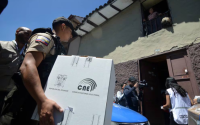 El voto en casa por la consulta popular y referéndum se realizará este viernes, 19 de abril.