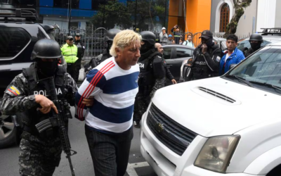Juez ordenó prisión preventiva para Colón Pico y cuatro personas más.