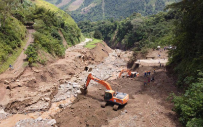 Se declara en emergencia la vía que conecta Guayas y Chimborazo.