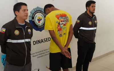 Capturaron en Tena a alias la ‘Parca’, quien decapitó a dos primas y cuyo video se hizo viral en agosto del 2023.