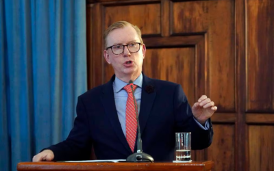 ‘Hay gente que ha entrado en pánico porque están bajo la lupa’, afirmó Michael Fitzpatrick, embajador de EE. UU., sobre investigaciones del crimen de Fernando Villavicencio.