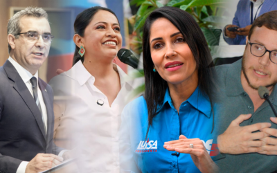 Los cuatro precandidatos presidenciales del correísmo apuntan a ‘recuperar’ la presencia del Estado.